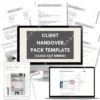 The Client Handover Pack