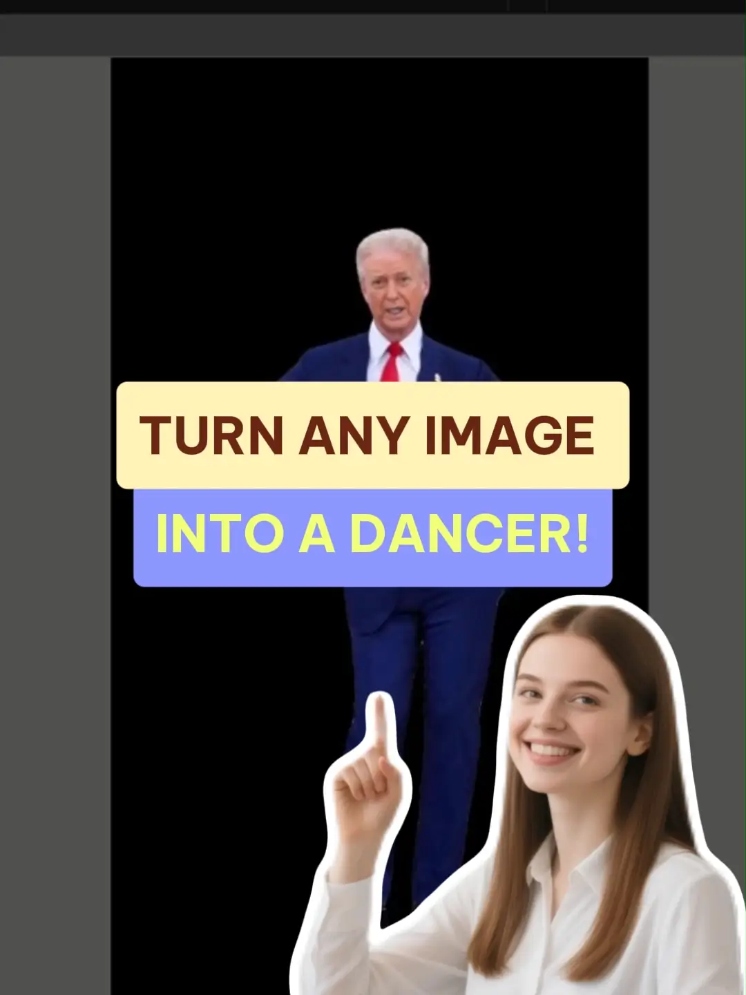 AI Turns Photo to Dance Video in Seconds!
