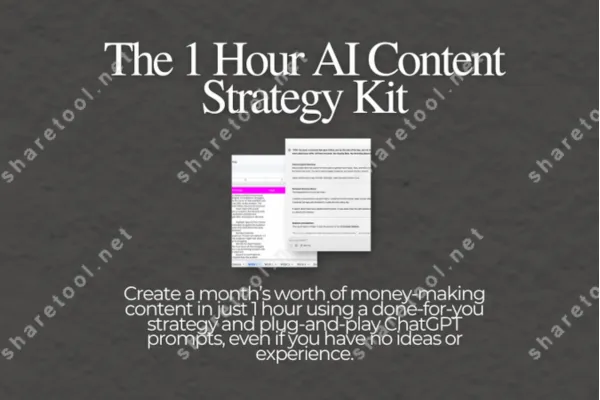 1 Hour AI Content Strategy Toolkit