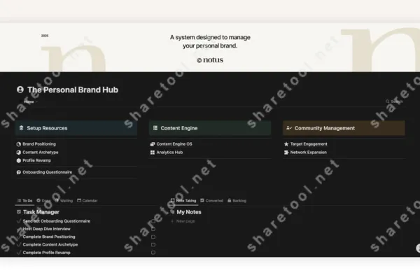Personal Brand Hub