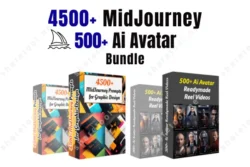 4500+ MidJourney 500+ Ai Avatar Bundle