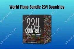 World Flags Bundle 234 Countries
