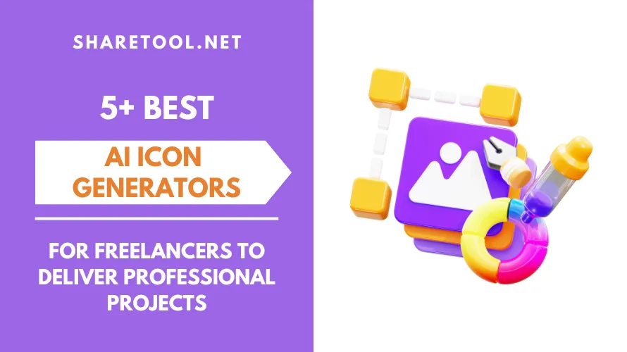 5+ Best AI Icon Generators For Freelancers To Deliver Professional Projects