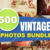 500 Vintage Photos Bundle