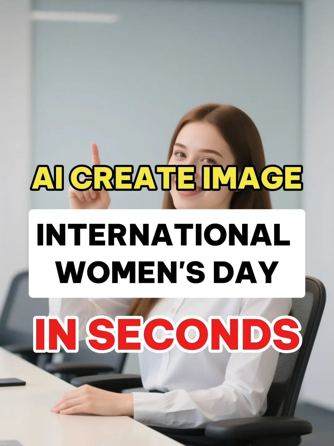 Create images for women on international women's day in seconds