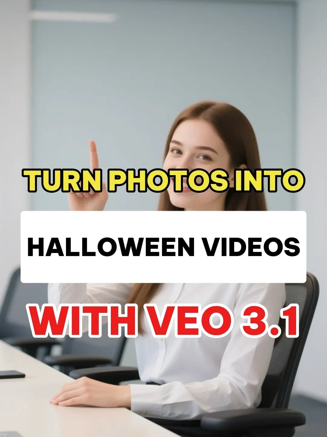 How to create photos into halloween videos with Veo 3.1 super simple