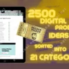2500 Digital Product Ideas