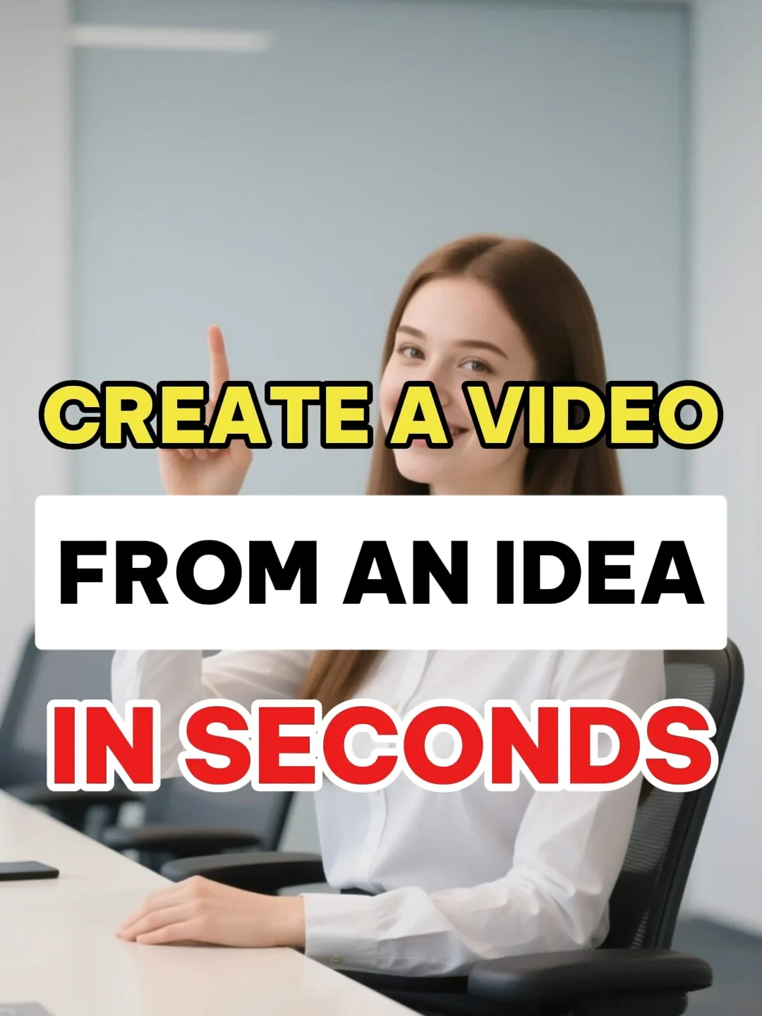 Create a video from an idea in seconds