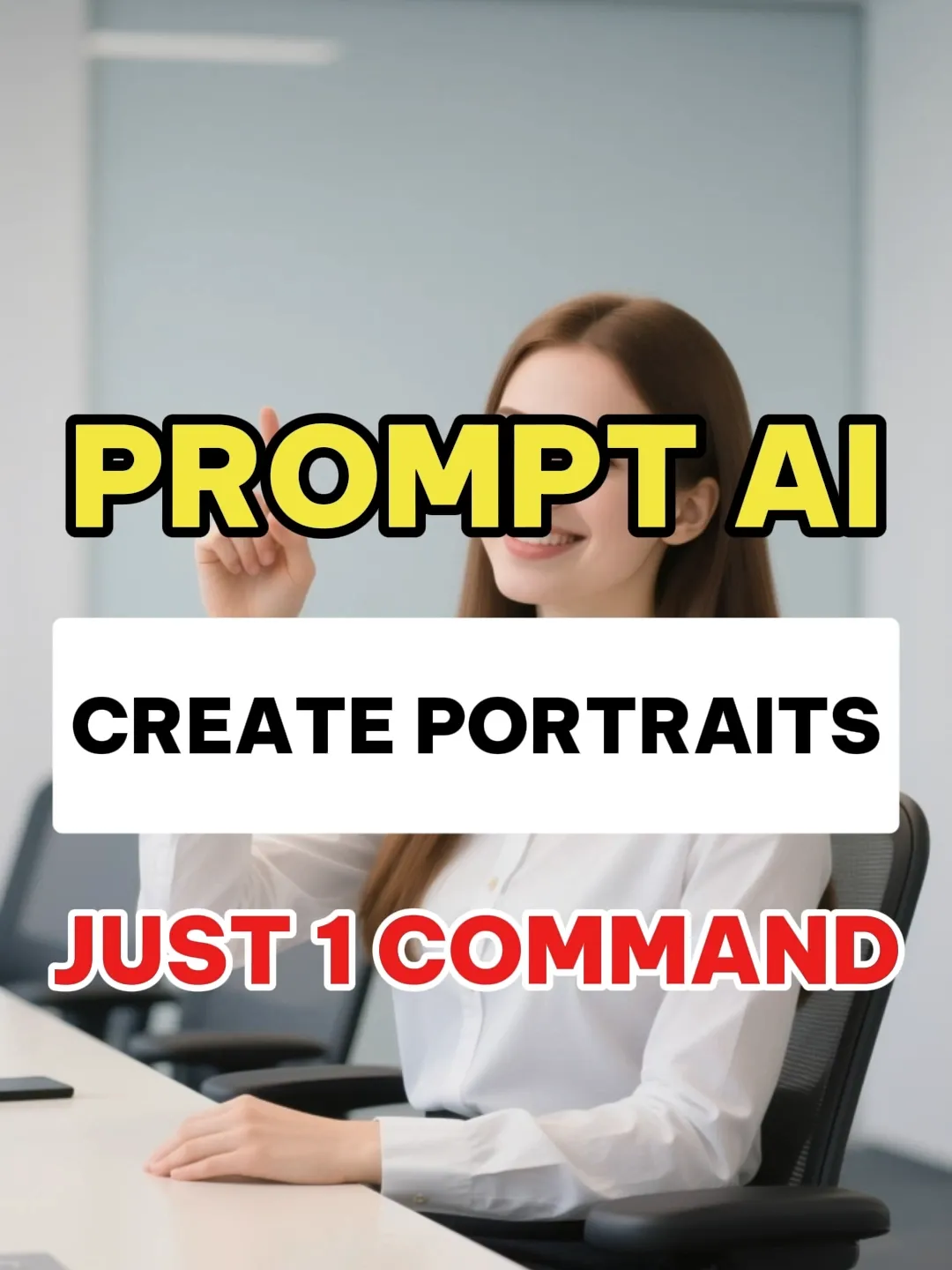 How to create portraits image with 1 free prompt using AI