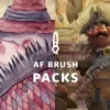 Af Watercolor Packs
